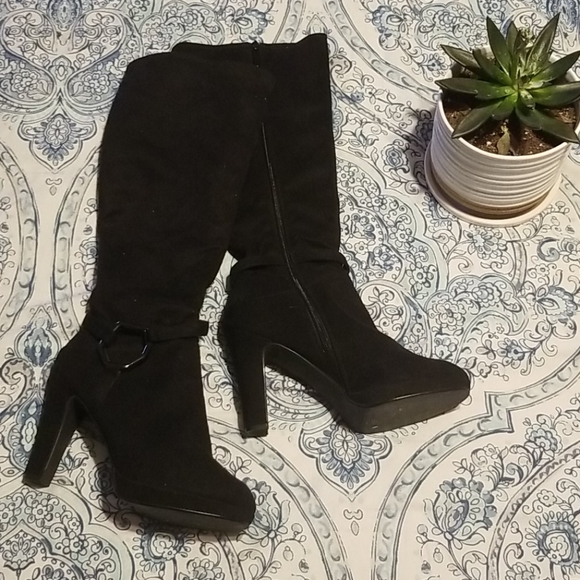 Impo Shoes - Impo Black Heeled Boots *HOST PICK*